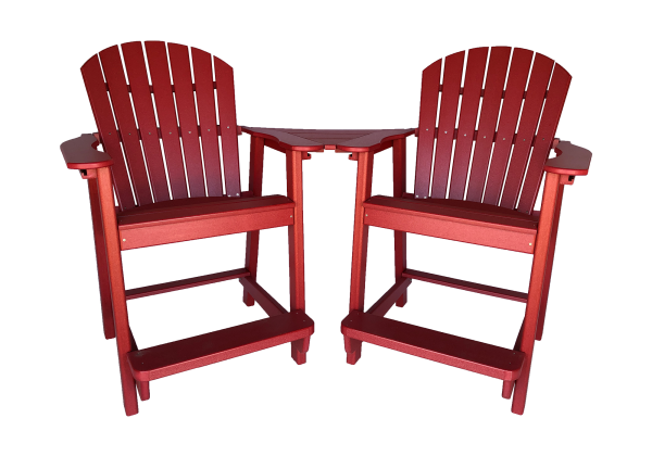 26 deluxe balcony chair settee outdoor settee chair sets from poly wood