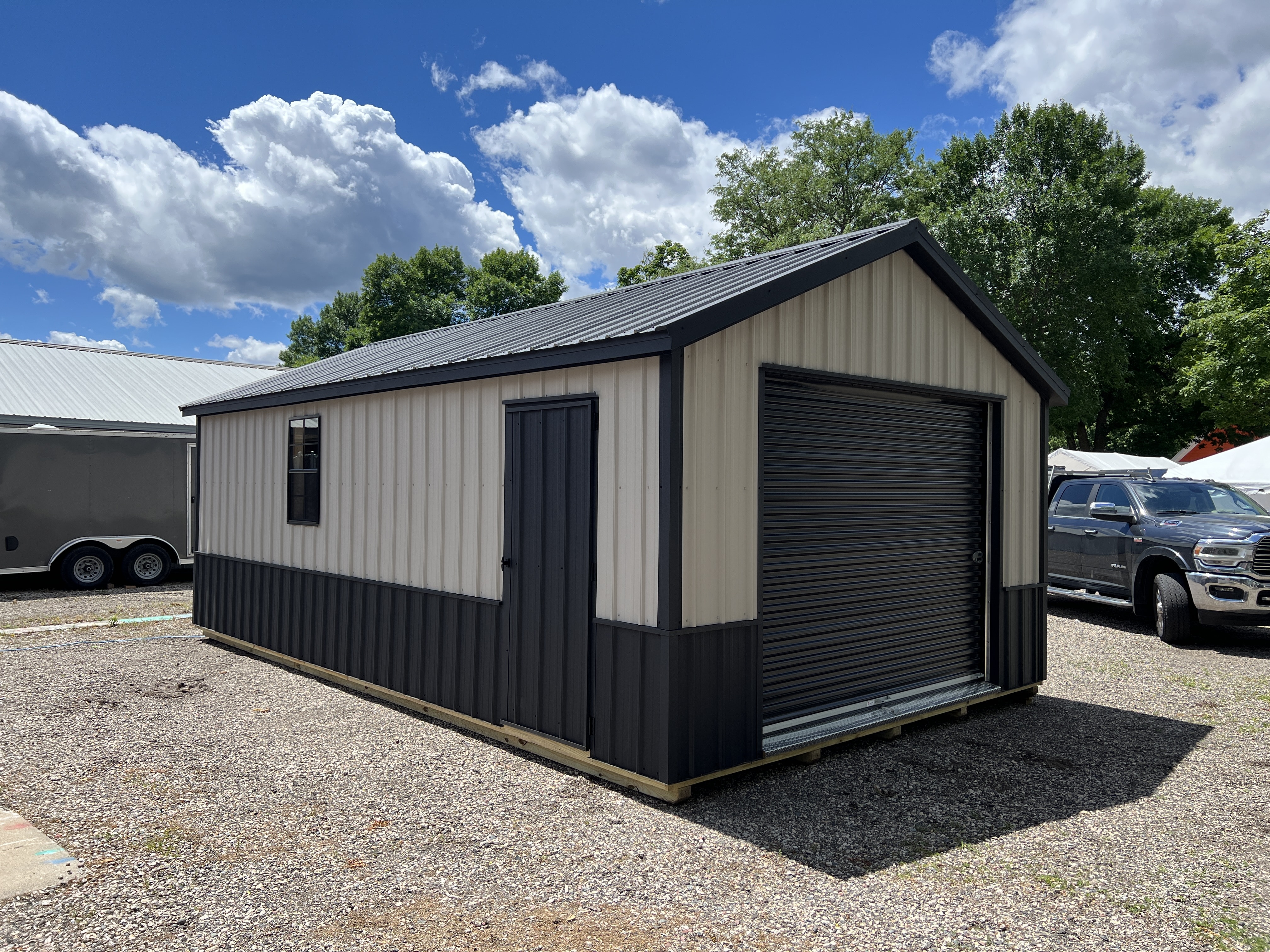 14×24 Steel Garage