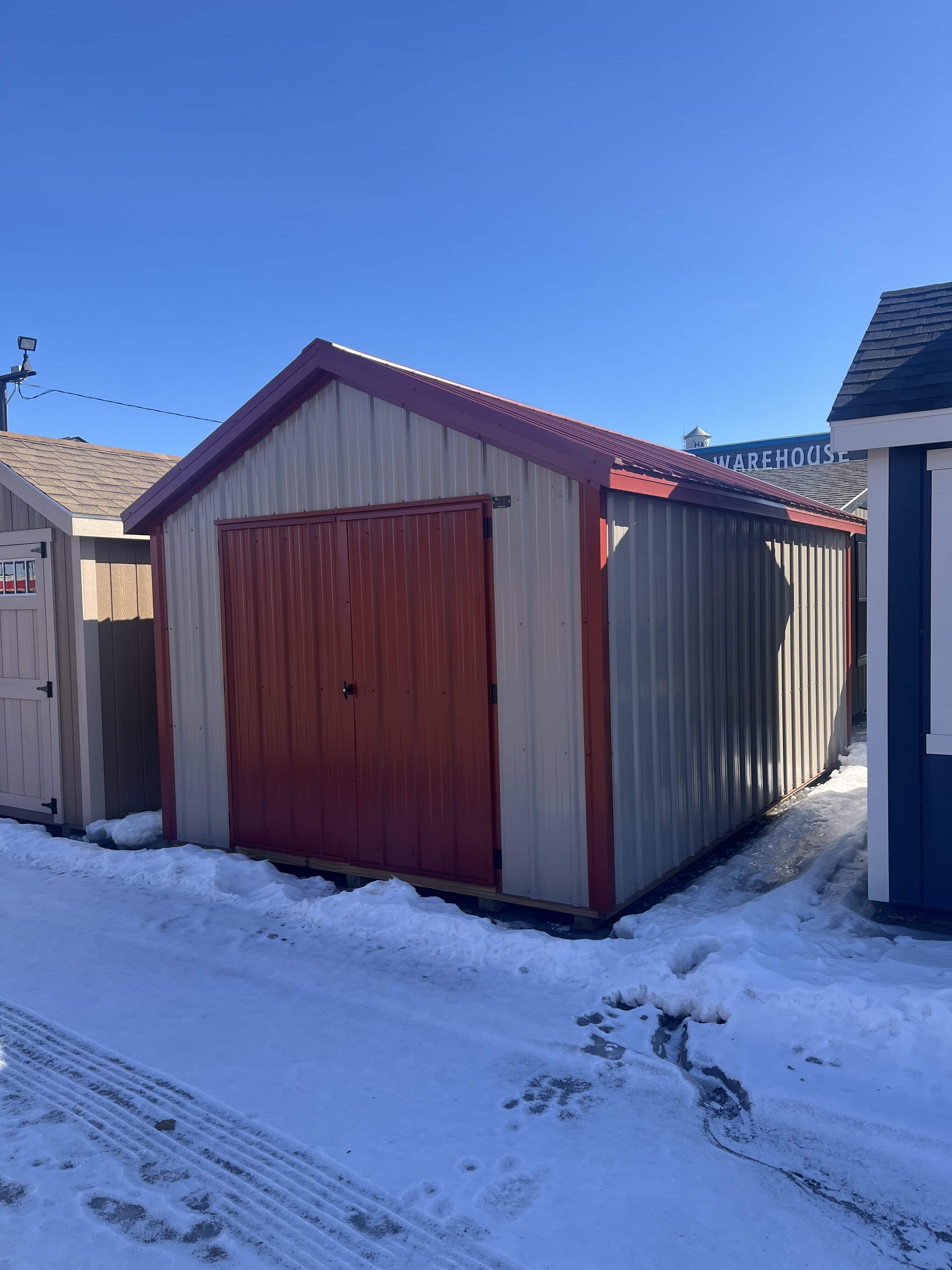 10×16 Steel Garden Shed