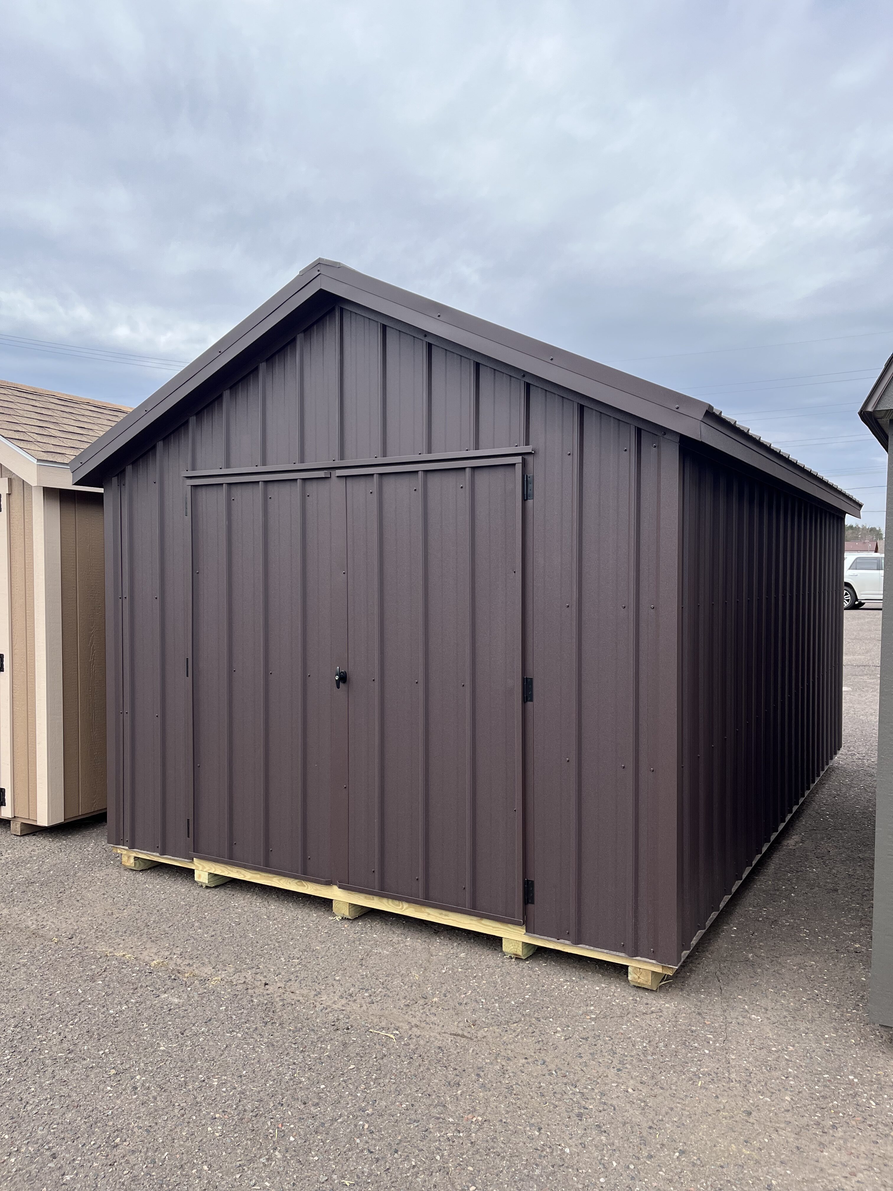 10×16 Steel Garden Shed