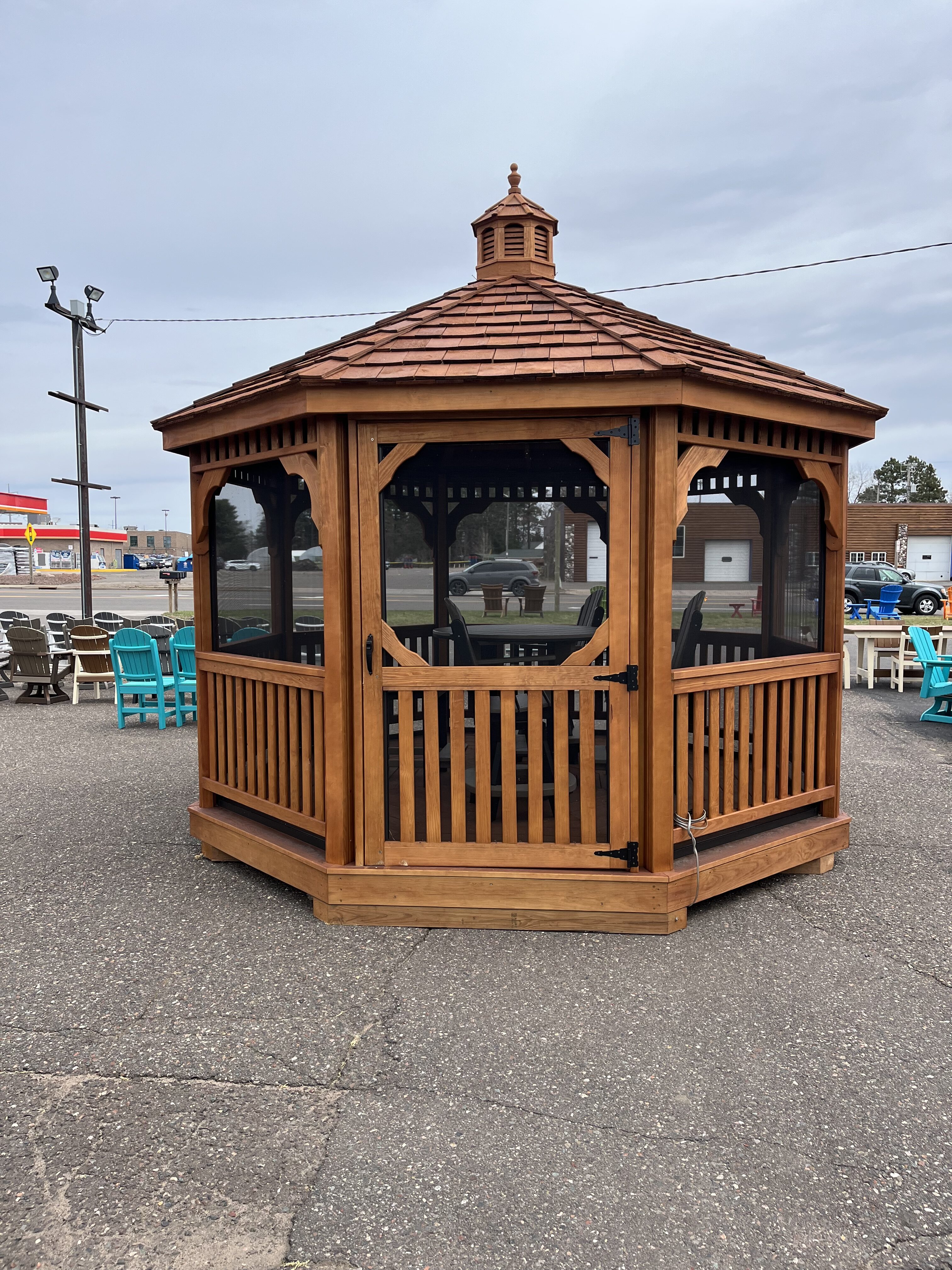 12′ Pine Gazebo