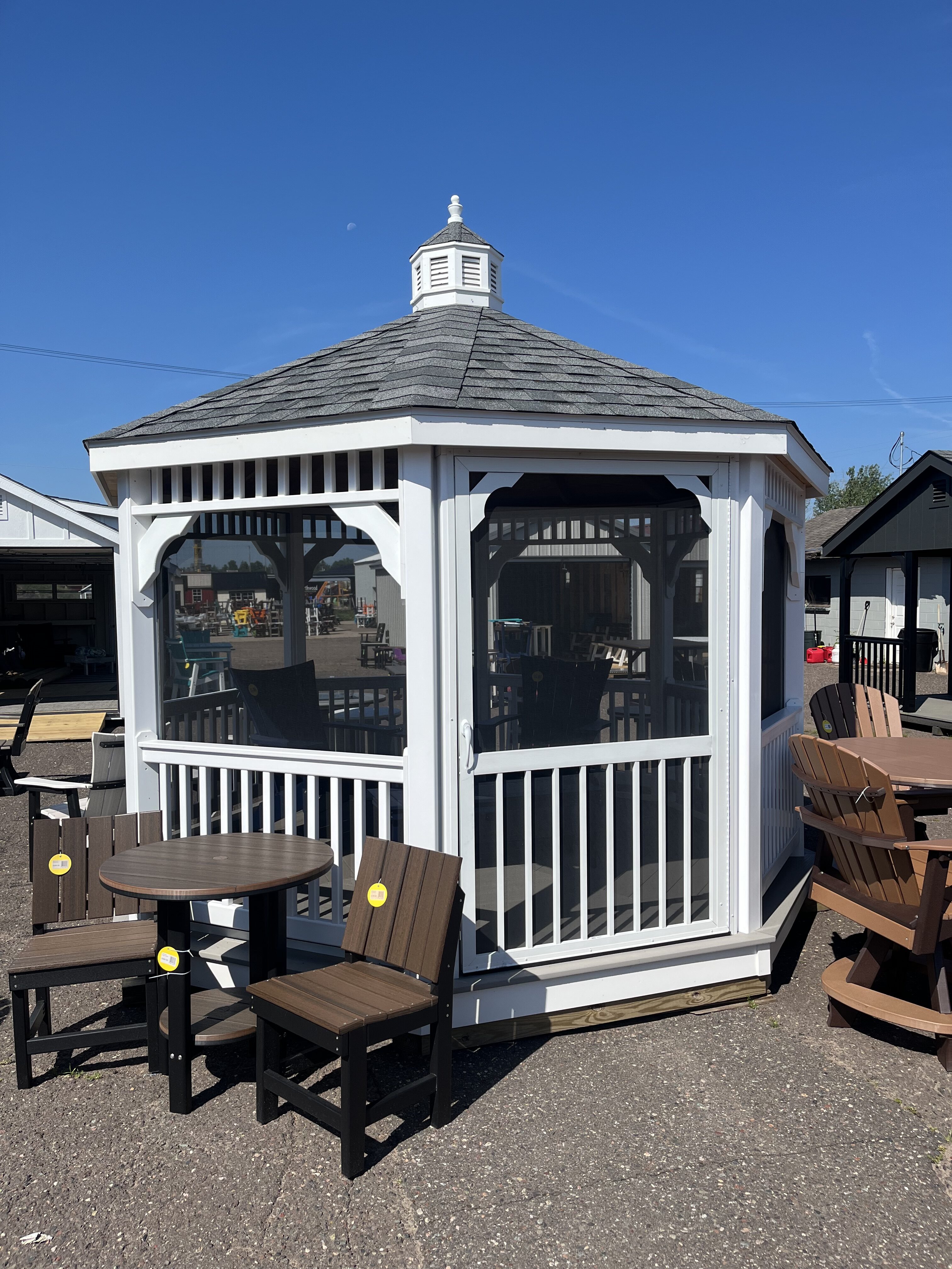 12′ Vinyl Gazebo