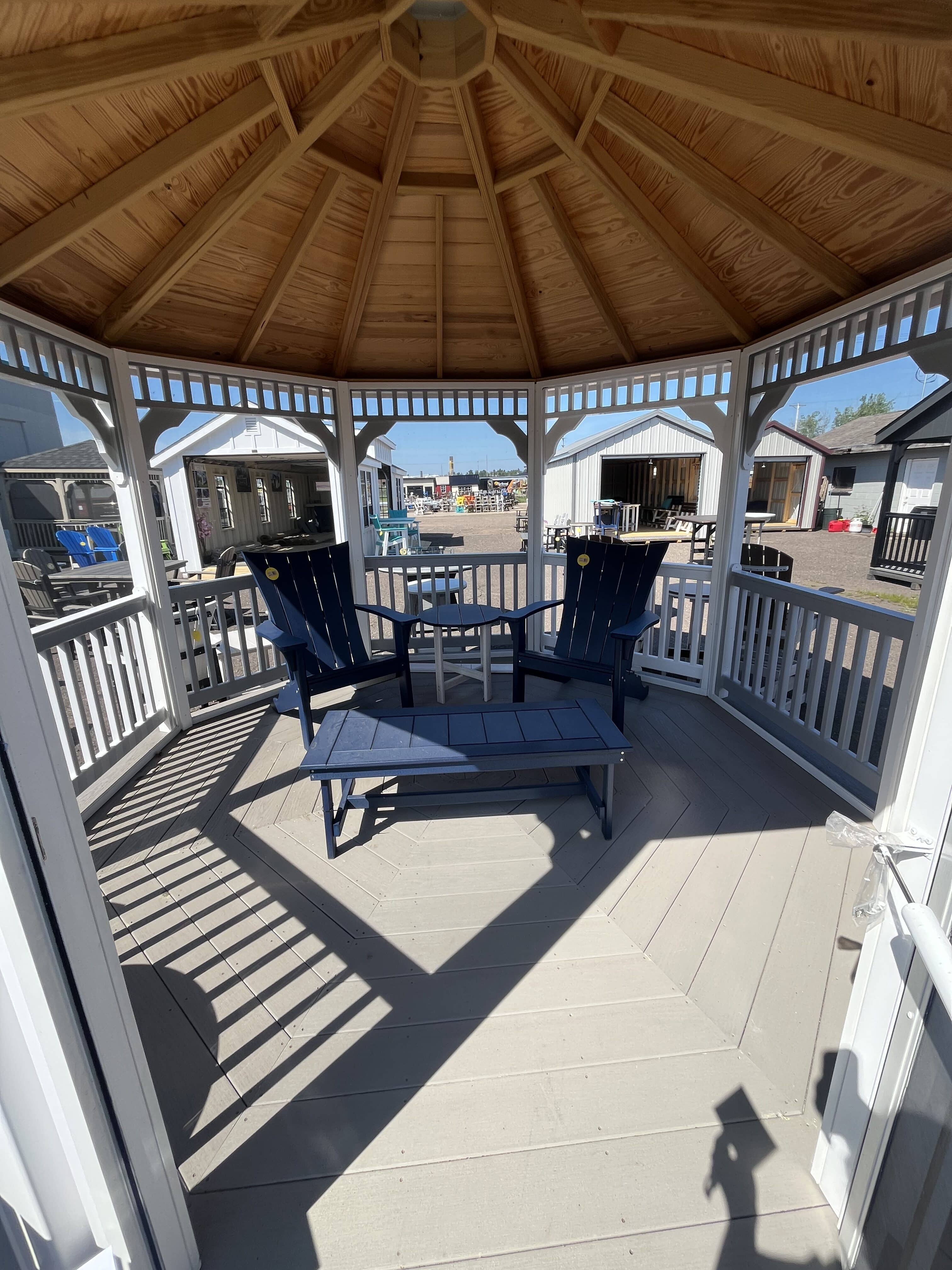 12′ Vinyl Gazebo - thumbnail 3