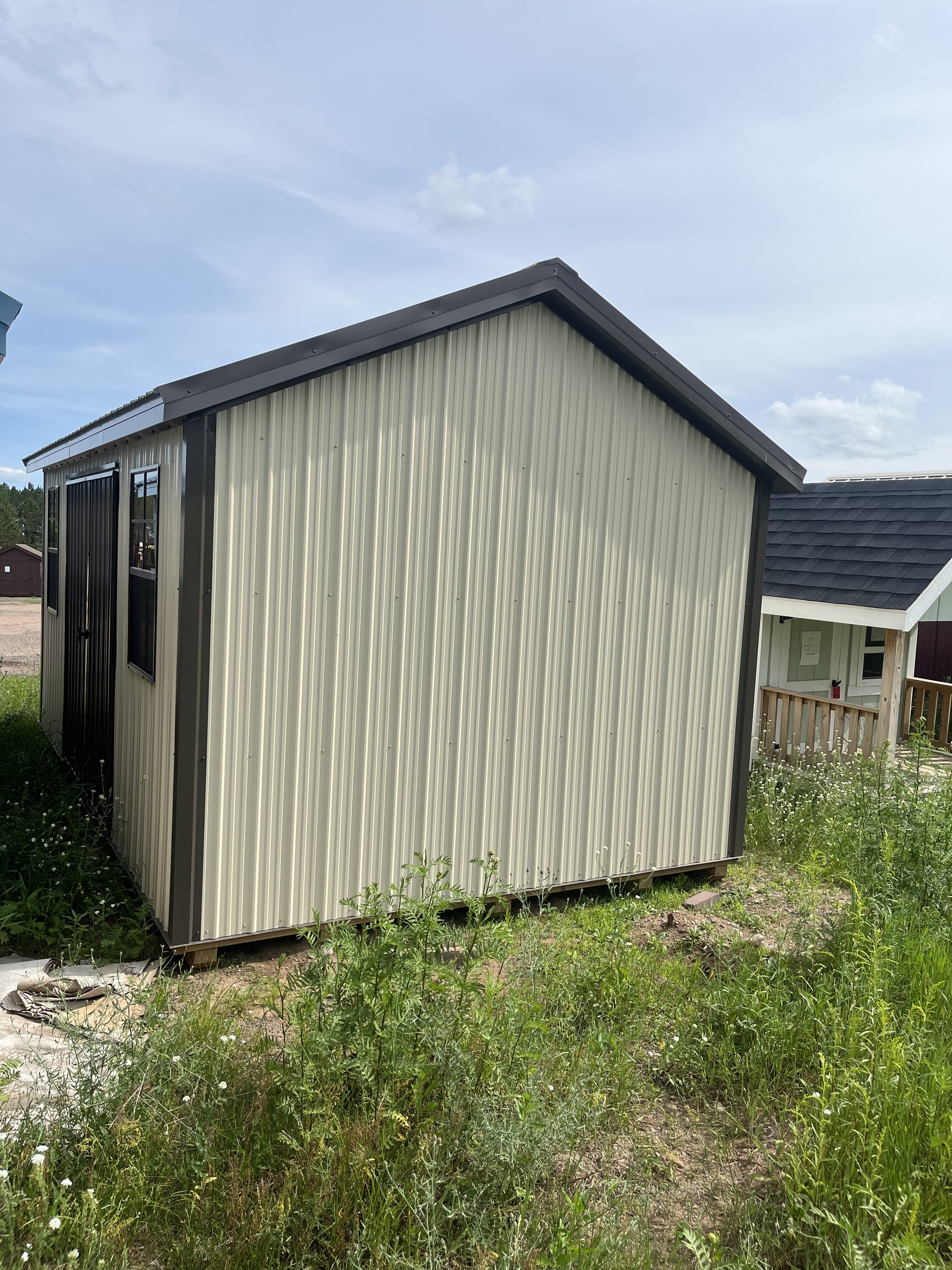 10×16 Steel Garden Shed