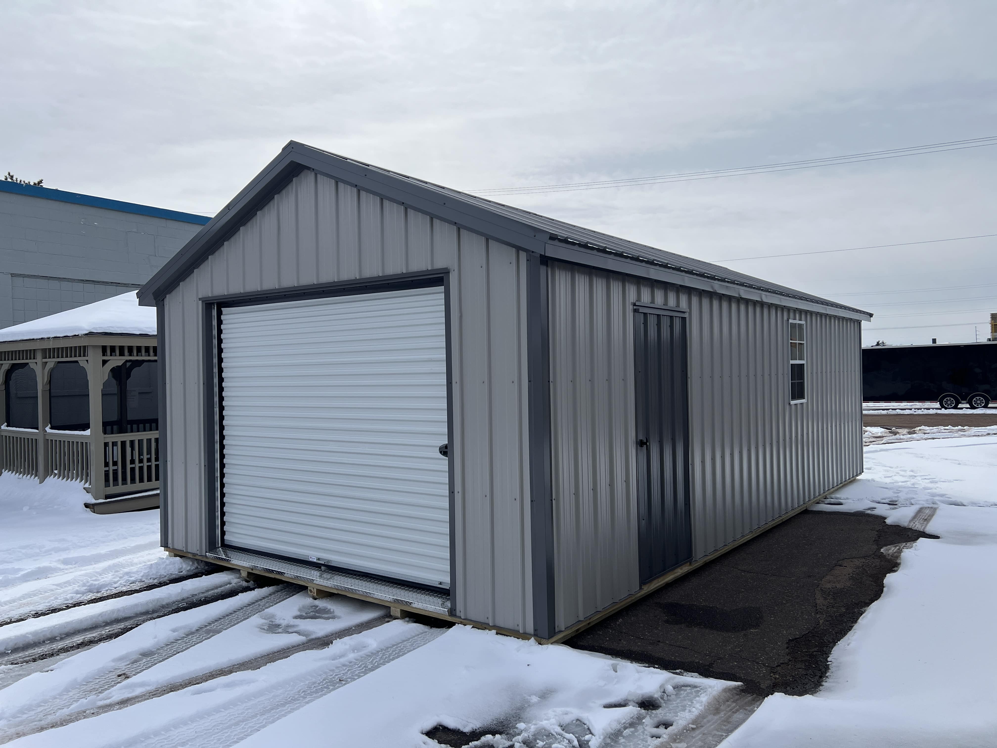 14×28 Steel Garage