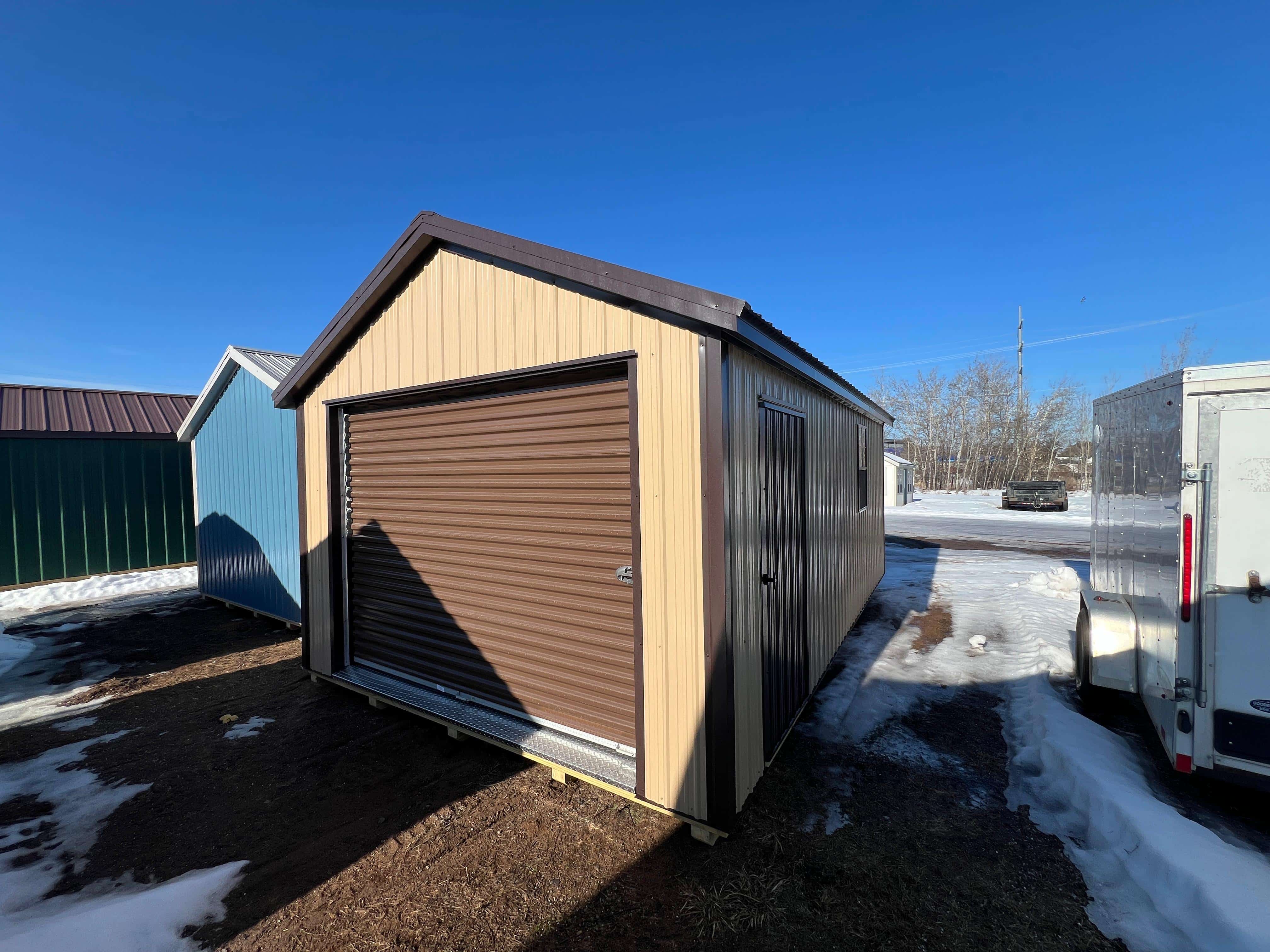 12×20 Steel Garage
