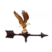 shed option weathervane painted eagle 0