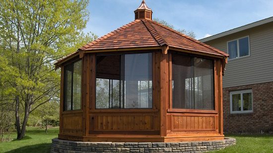 cedar gazebo for sale minnesota state fair