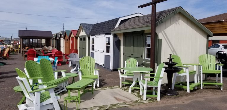 northwood outdoor hayward wisconsin sheds furniture store
