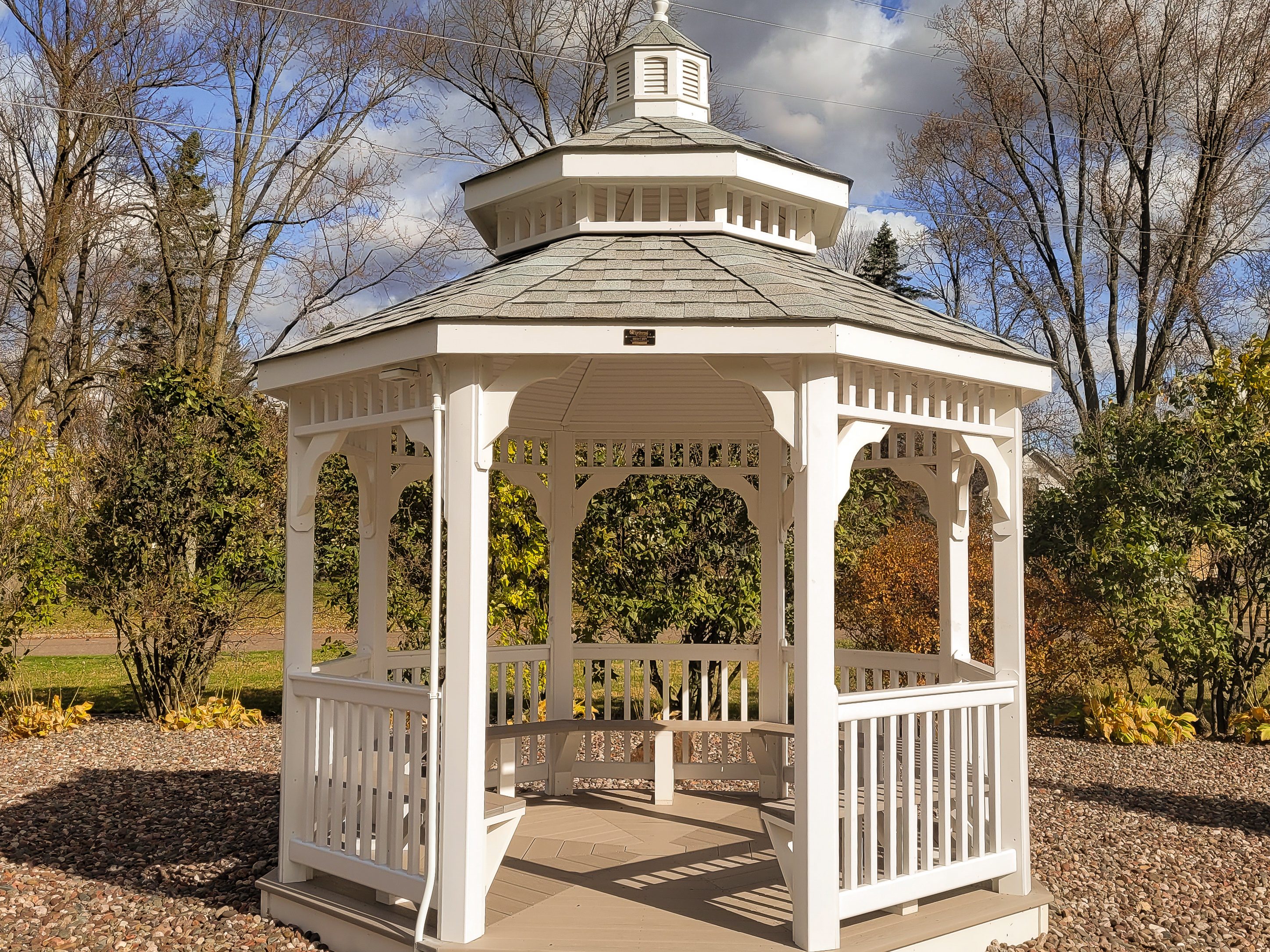 Gazebo near gillman wisconsin