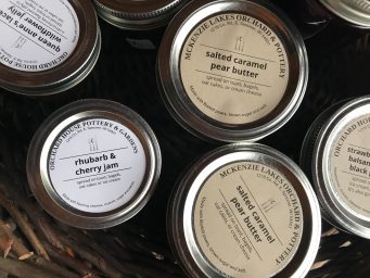 jams for sale from portable cabin shed in spooner wisconsin