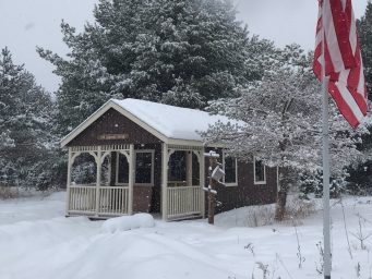 prefab cabin shed for sale in spooner wisconsin