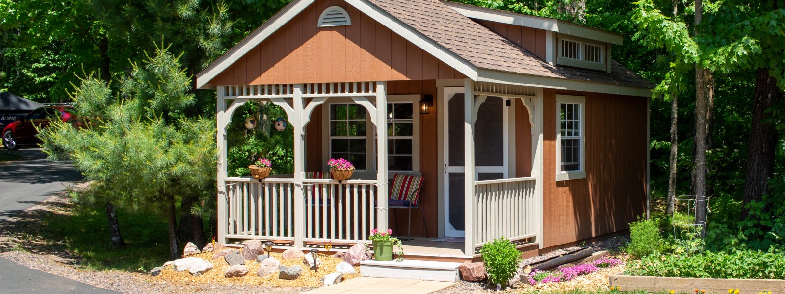 cape cod prefab cabin shed for sale in Wisconsin