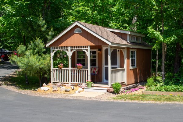 cape cod prefab cabin shed for sale in Wisconsin