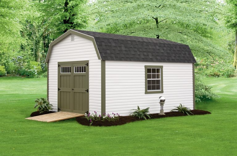 Dutch Barn Shed in Eau Claire Wisconsin