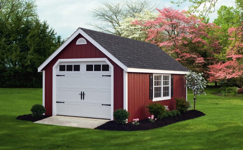 prefab garage shed in Eau Claire Wisconsin