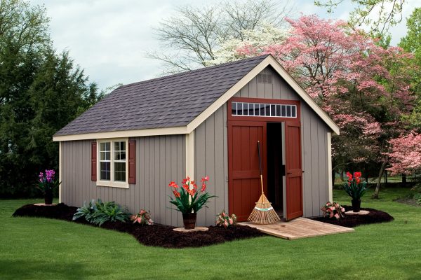 classic wood storage buildings with ramp for sale by shed company in cable wisconsin