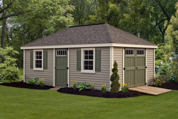 outdoor shed villa style by northwood industries mounds view minnesota