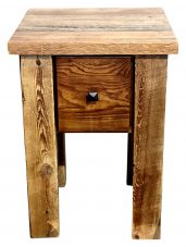 barnwood side table
