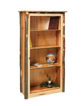 Hickory book case 3 shelves