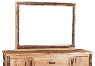 hickory dresser mirror