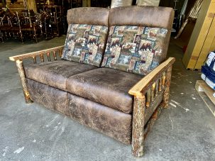 loveseat recliner wall hugger