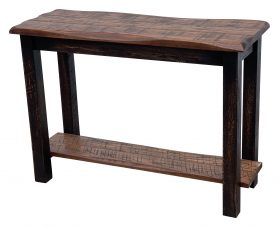 rustic sofa table