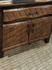 rustic storage cabinet