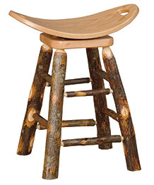 swivel saddle stool
