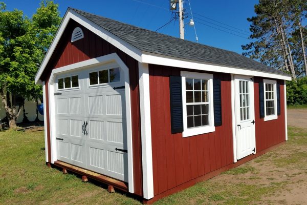 prefab garages northwood industries cape cod garage with overhead door st paul minnesota