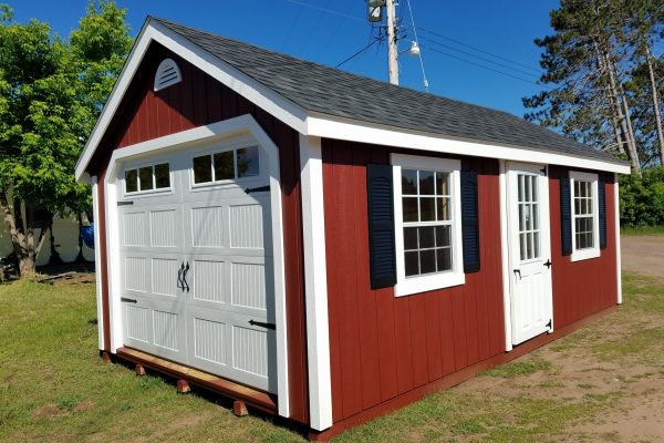 prefab garages northwood industries cape cod garage with overhead door st paul minnesota