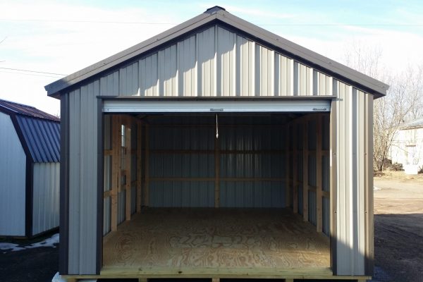 12x20 steel garage shed for sale in hayward wisconsin bargain sheds company