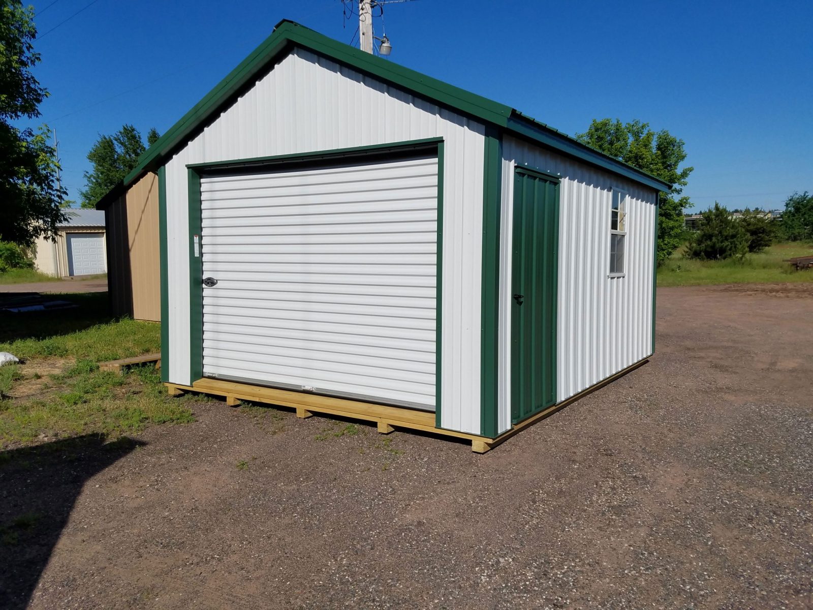 steel garage amish made portable metal garages in mn and wi