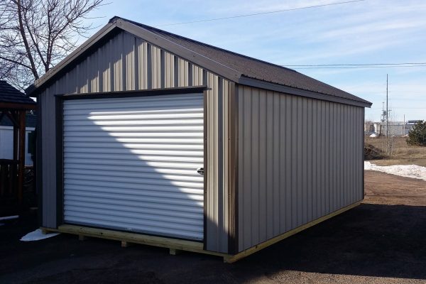 northwood industries steel garage storage shed for sale in minnesota