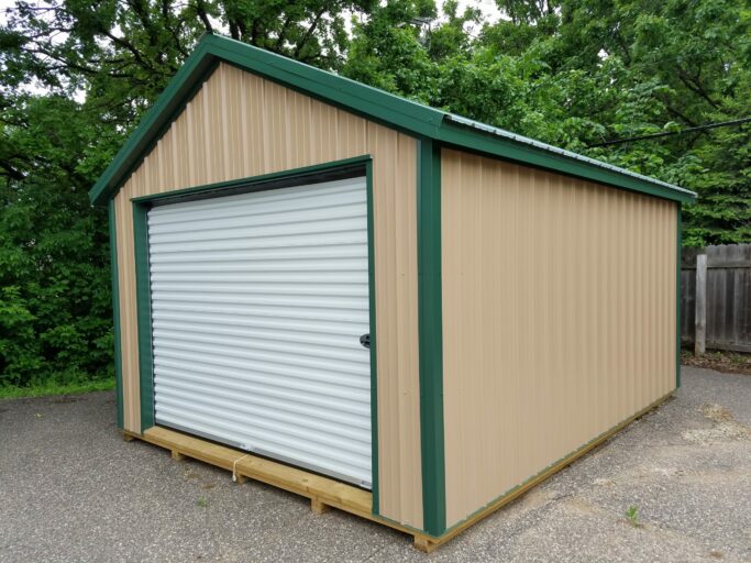 northwood industries steel garage storage shed for sale in wisconsin