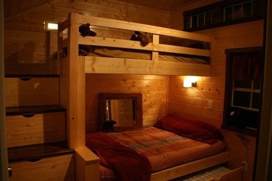 finished out bunkhouse from bunkhouse by northwood industries