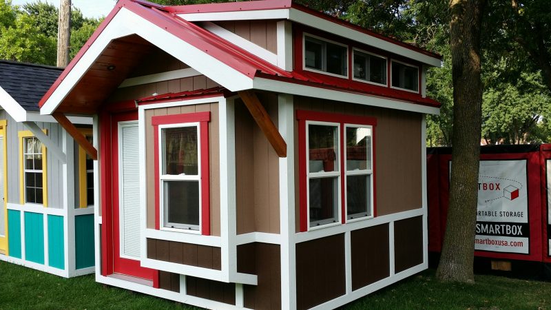 portable bunkhouse for vacation property cross lake minnesota