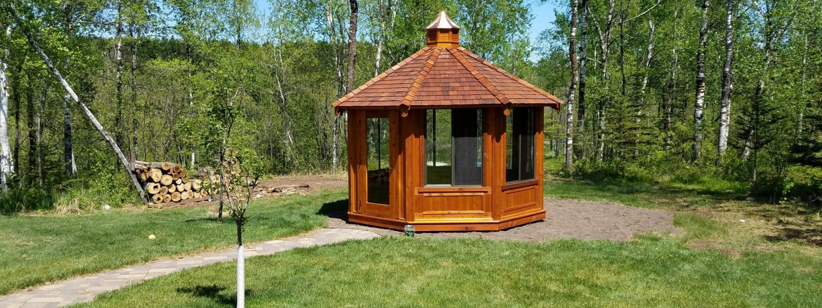 northwood industries royal cedar gazebo for sale in hayward wisconsin