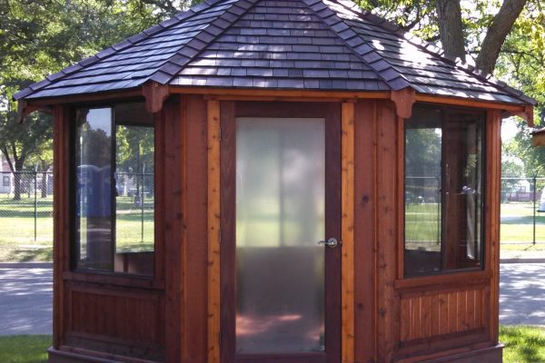 northwood industries royal cedar gazebo for sale in madeline island wisconsin