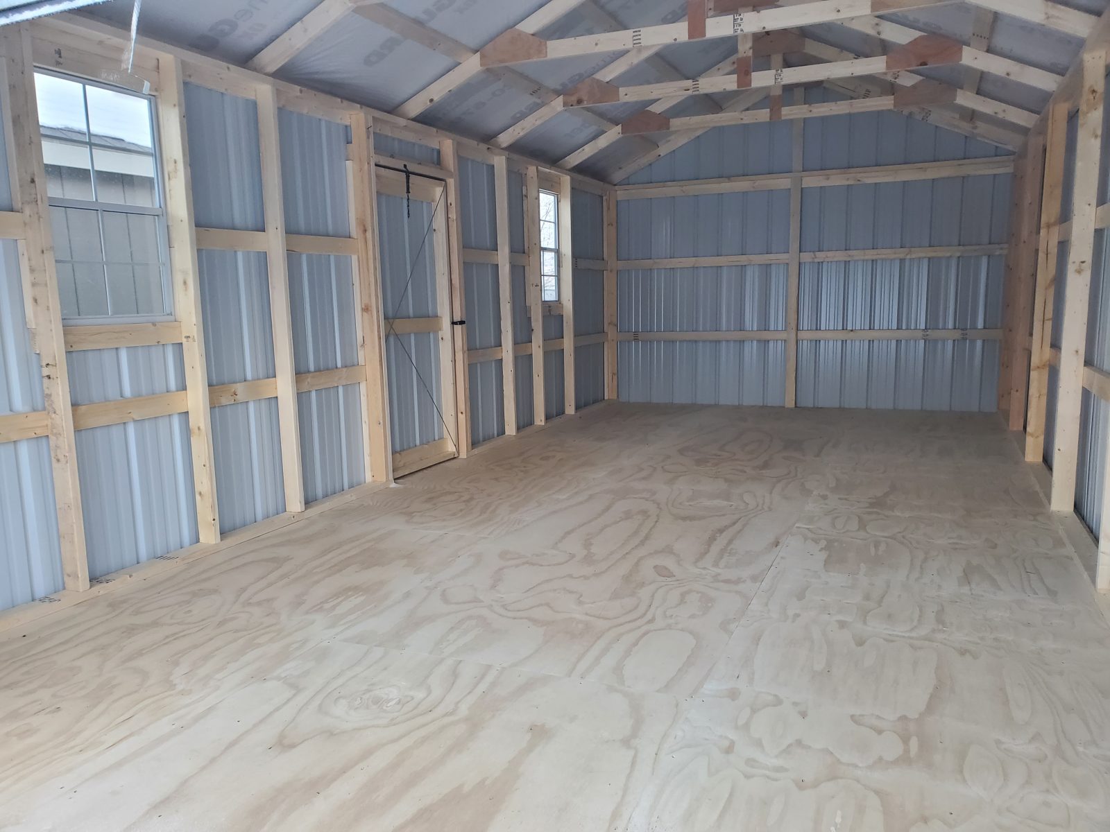 extra-space-in-portable-garage-built-in-hayward-wi