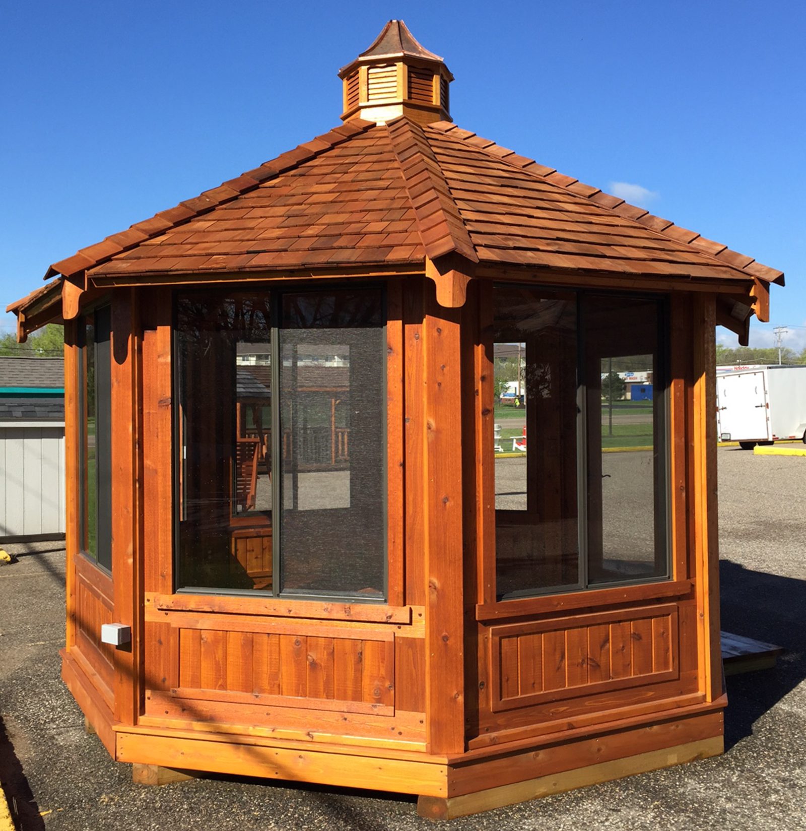 cedar gazebos available in WI