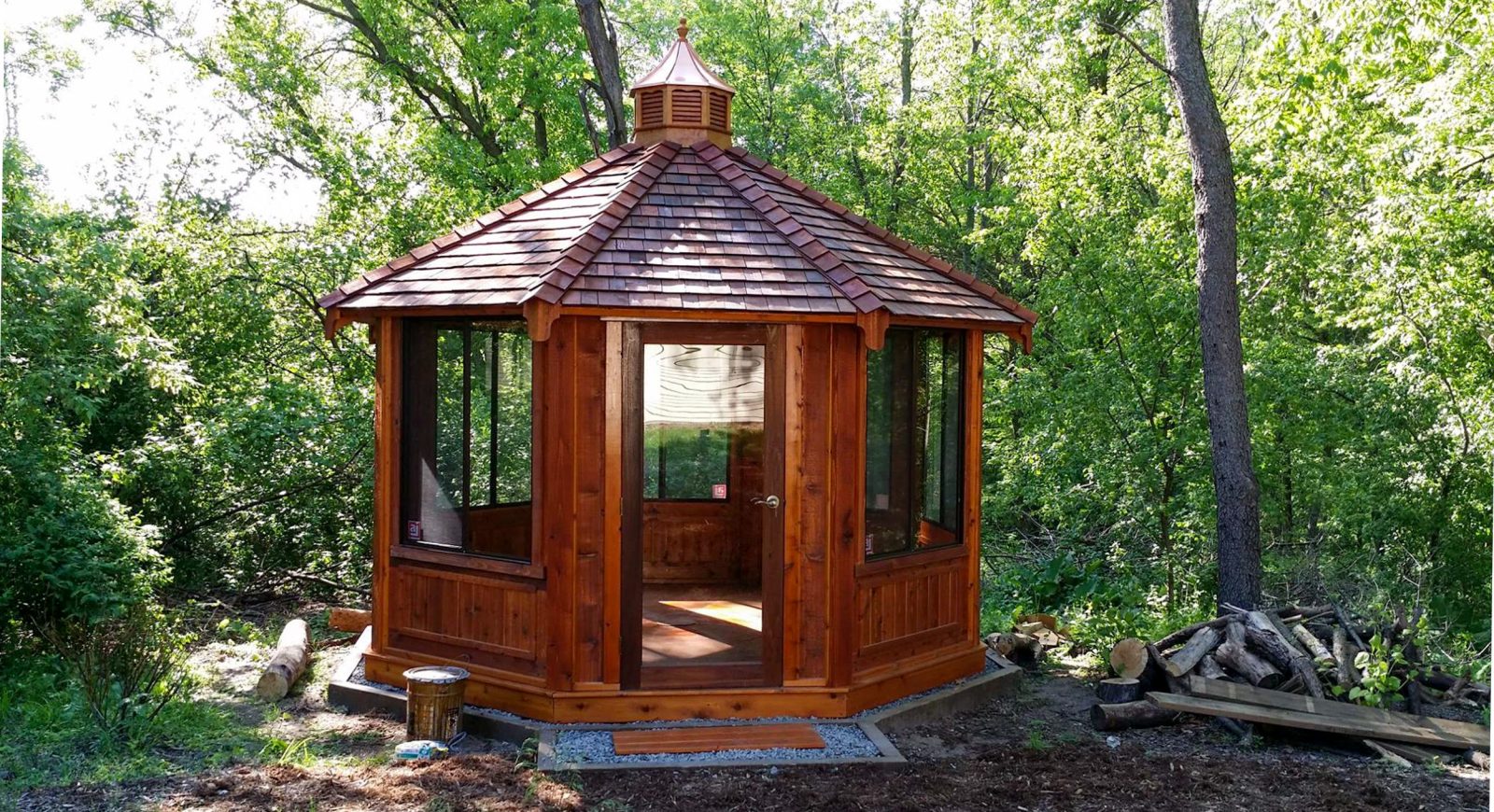 cedar gazebos for sale in northen wi