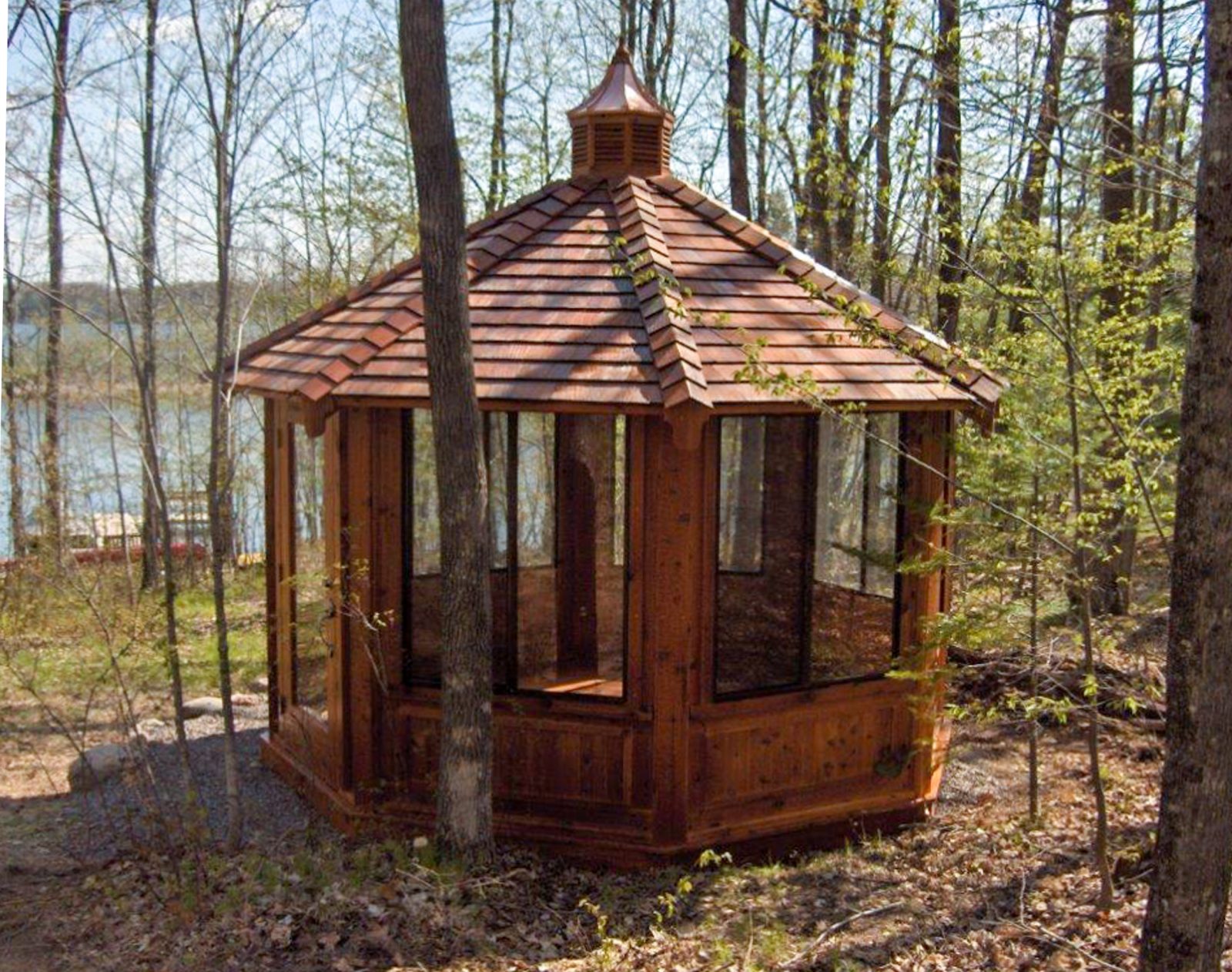 cedar gazebo near me hayward wi