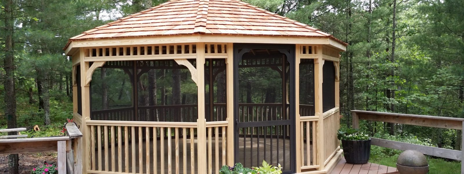 northwood industries screened in gazebo for sale in minnesota and wisconsin