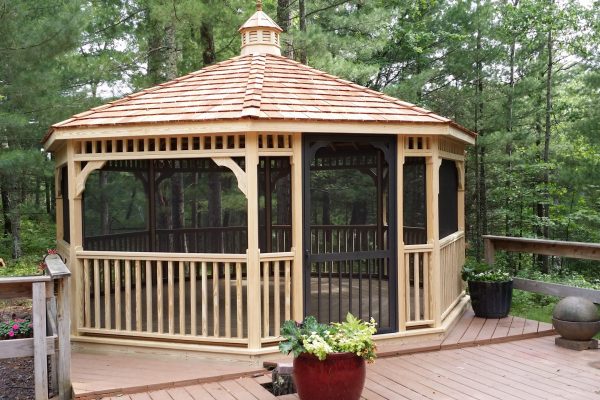 northwood industries screened in gazebo for sale in minnesota and wisconsin