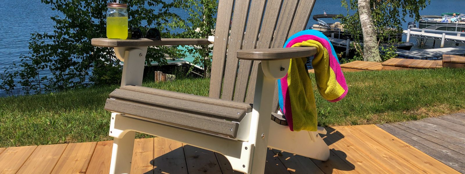 amish made poly furniture for the lake
