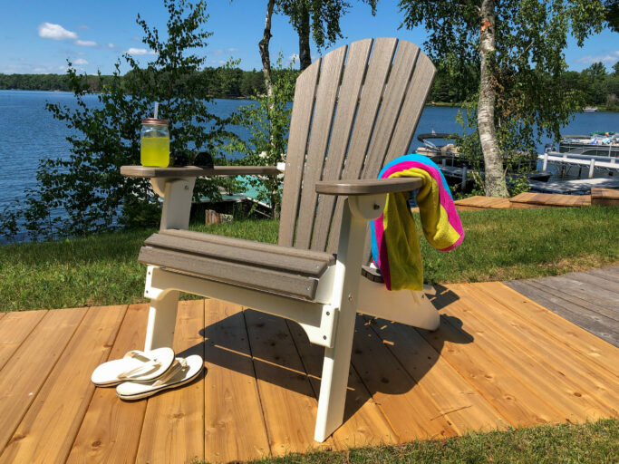 amish made poly furniture for the lake