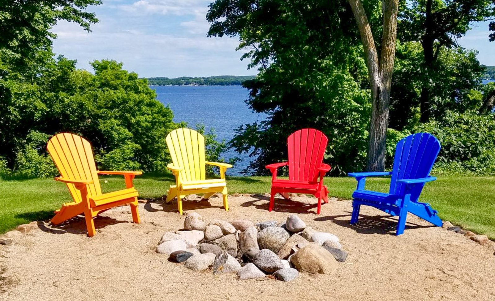 fire side poly amish made chairs