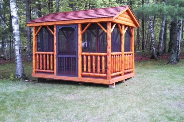 log pavilion for sale in mounds view minnesota