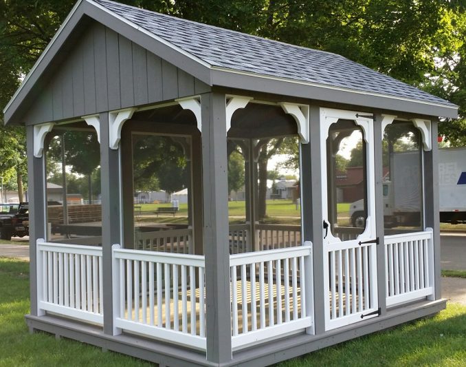 northwood industries screened pavilion for sale in hayward wisconsin